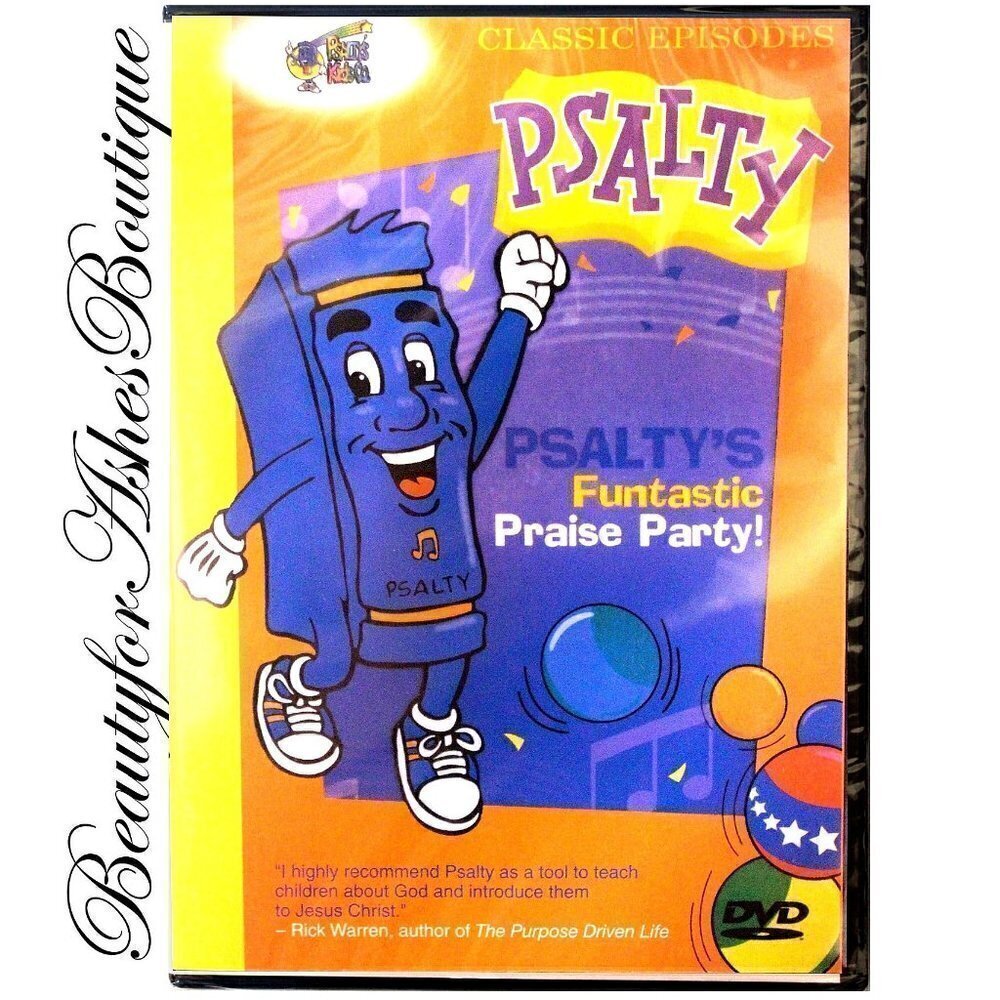 Psalty's Funtastic Praise Party Kids Puppet Fun Singalong Song Stage Show DVD
